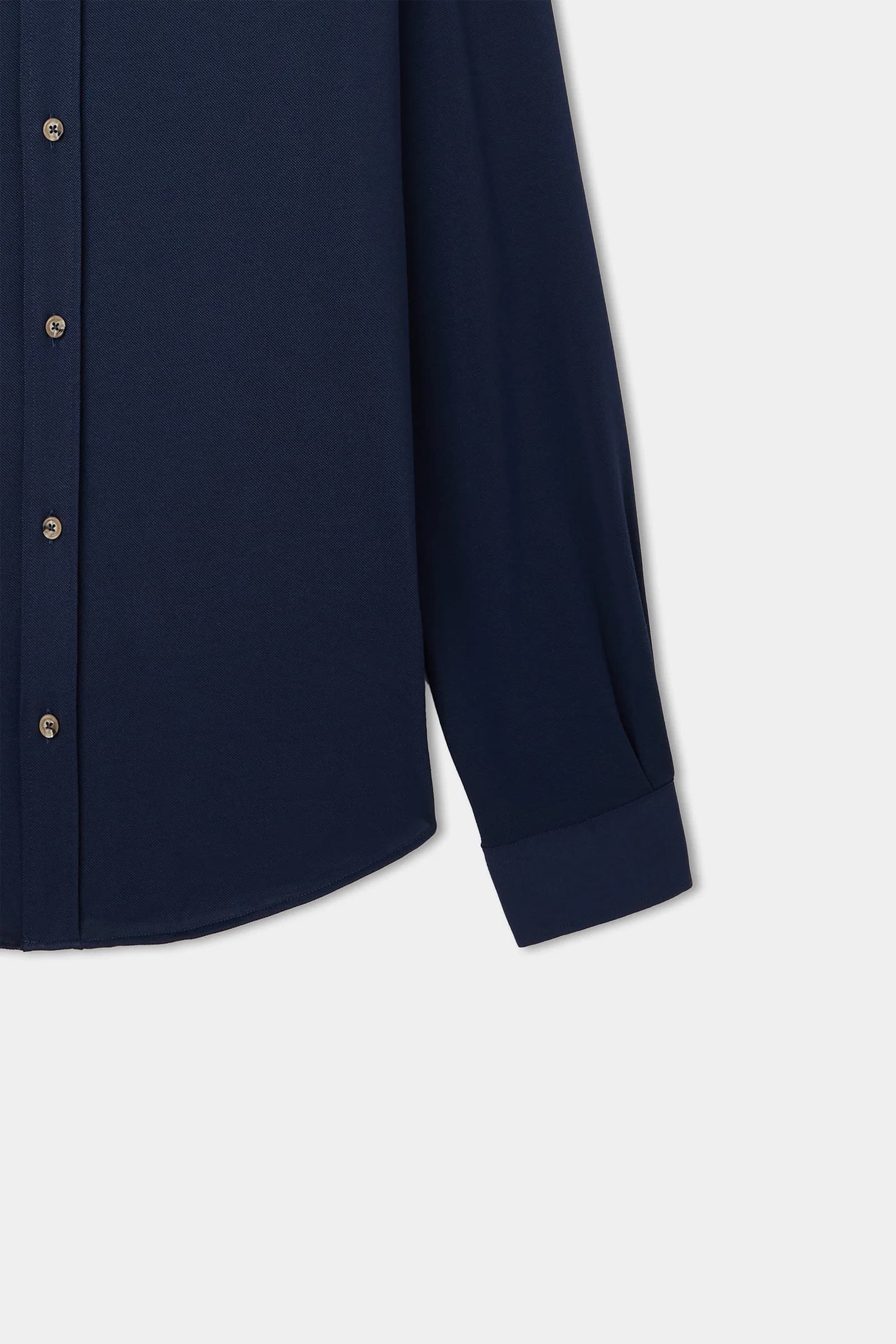 Ds Damat Comfort Lacivert Oxford Gömlek görsel 6