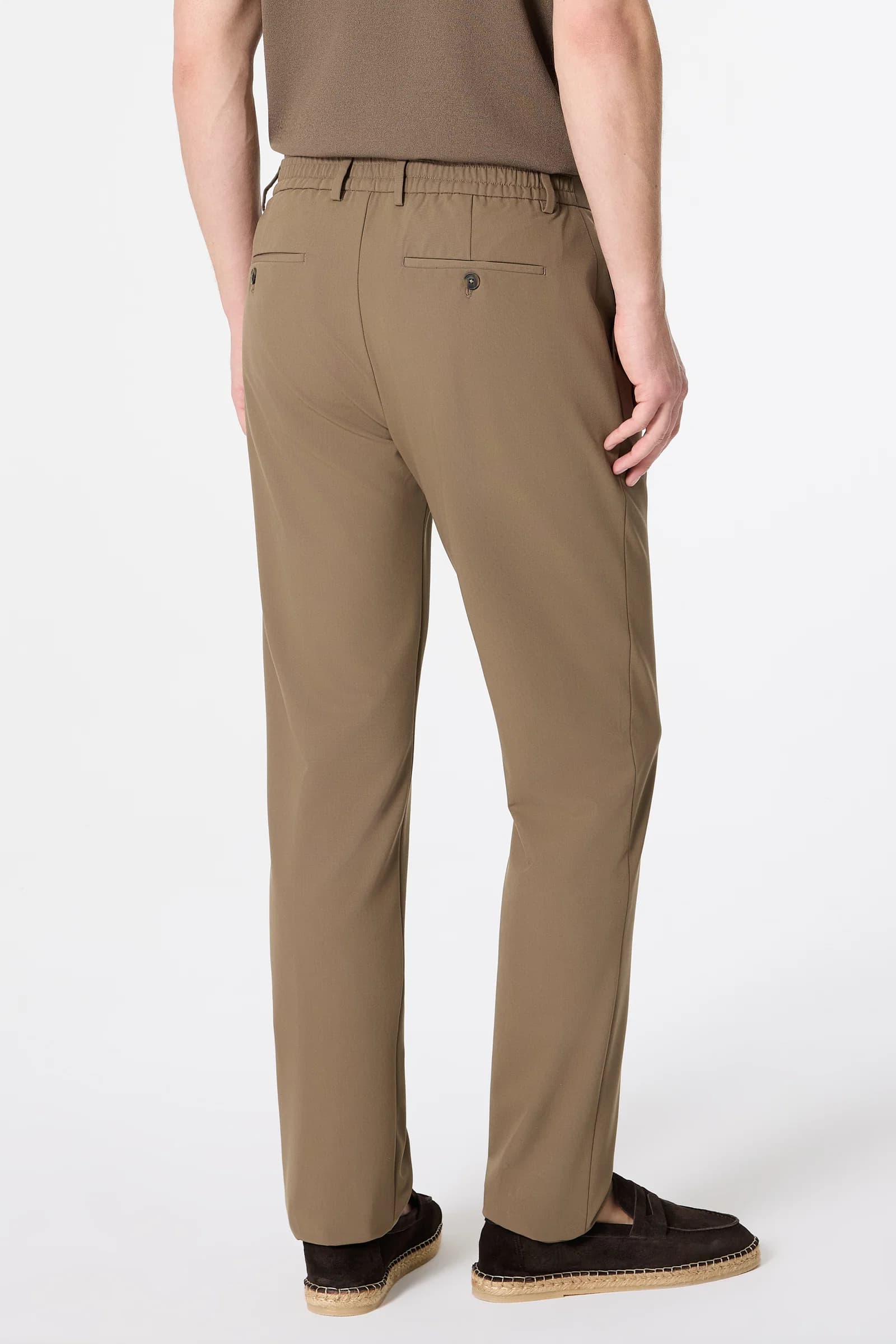 Tween Relaxed Fit (pilesiz) Vizon Kumaş Pantolon görsel 3