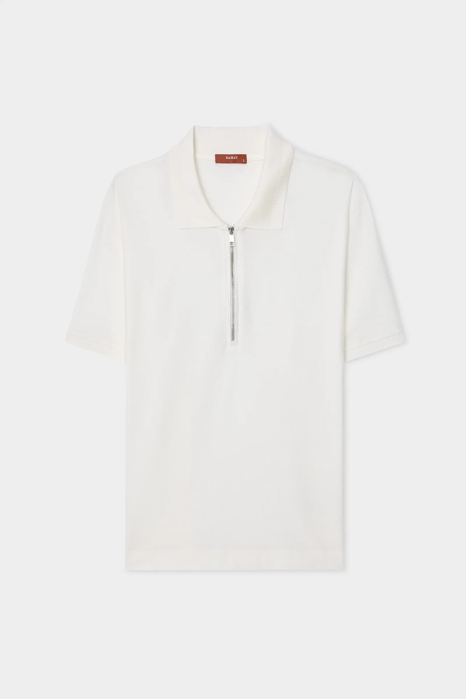 Damat Regular Fit Ekru T-shirt görsel 5