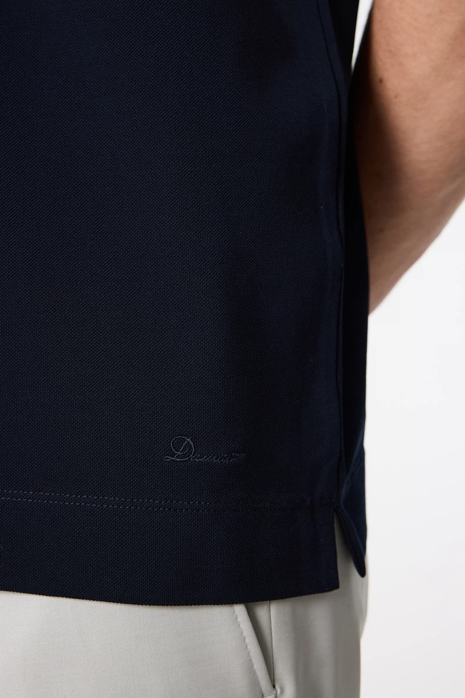 Damat Regular Fit Lacivert T-shirt görsel 4